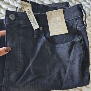 Madewell Ankle Jeans in Deep Indigo